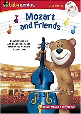 その他 Baby 3-Pack: Favorite Children's Songs / Mozart [DVD] Baby Genius 3-Pack: Favorite Children's Songs/Mozart And Friends