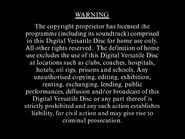 CTHE PAL DVD FBI Warning