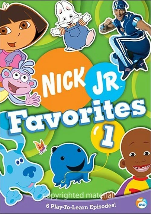 Nick Jr Favorites: Vol. 1 | DVD Database | Fandom