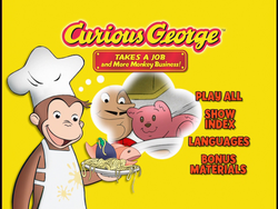 おさるのジョージ Curious e Volume 3 Takes A Job and Other Adventures   NON-USA Format   PAL   Region 4 Import Australia おさるのジョージ Curious George Volume 3 Takes A Job and