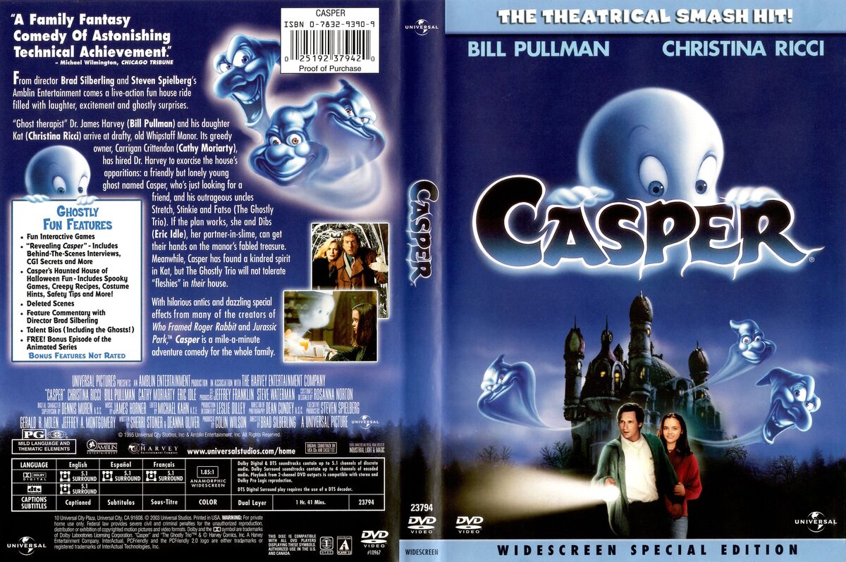 Casper | DVD Database | Fandom