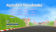 Alphabet Storybooks Menu #2