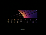 Buena Vista Television (1995) 1996 copyright stamp