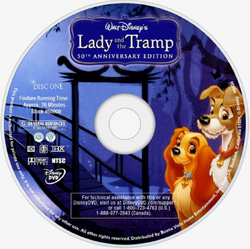 Lady and the Tramp: Platinum Edition | DVD Database | Fandom