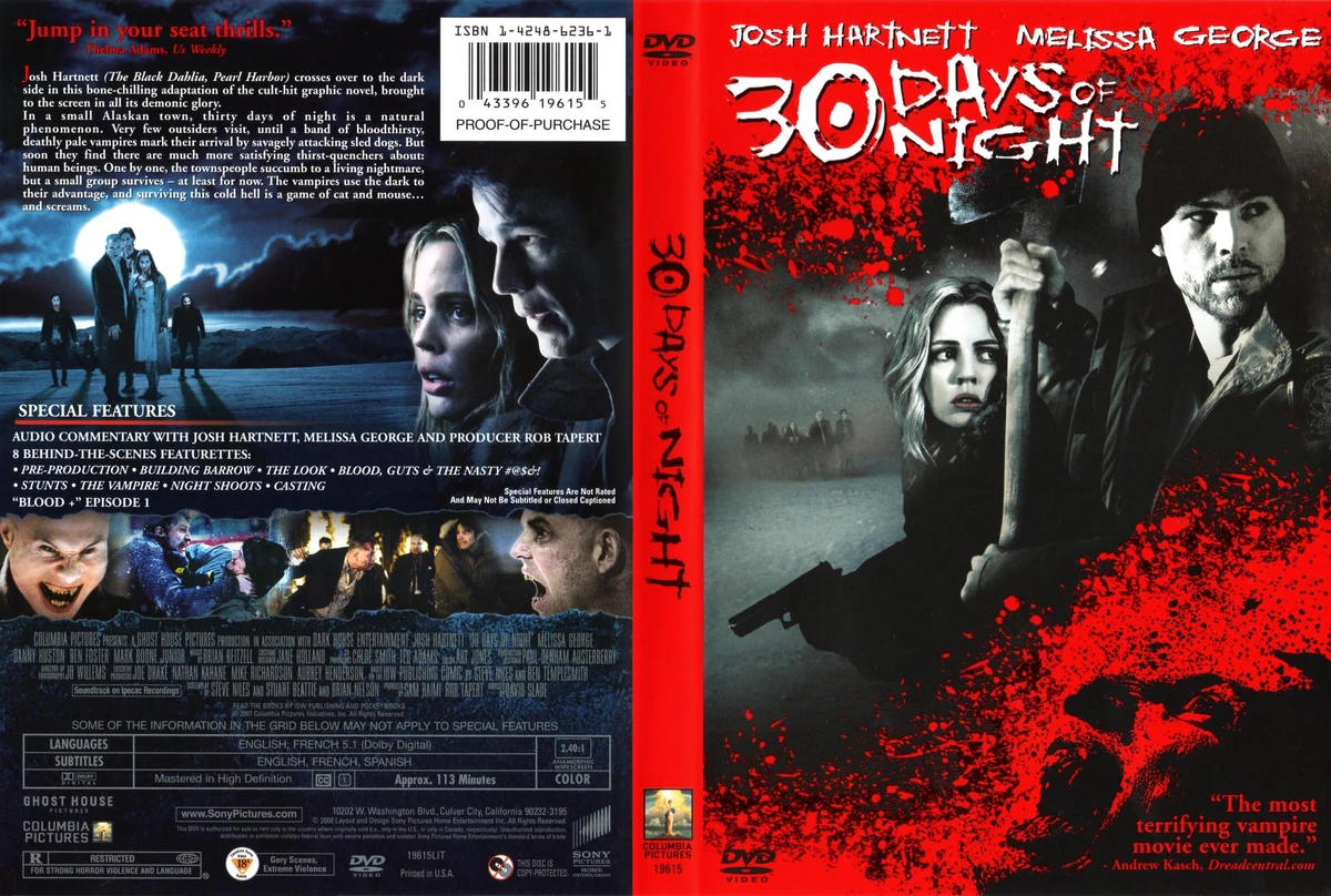 30 Days of Night | DVD Database | Fandom