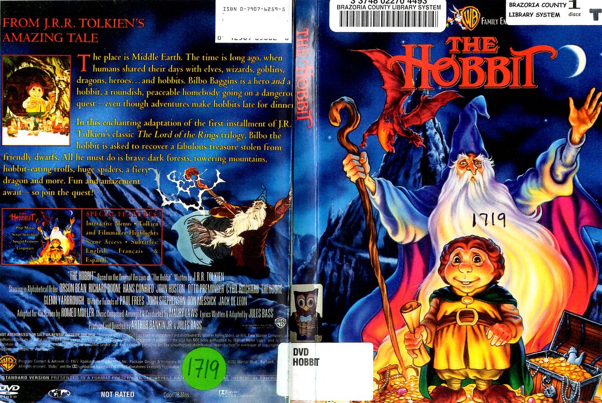 The Hobbit (1977) | DVD | Database Fandom