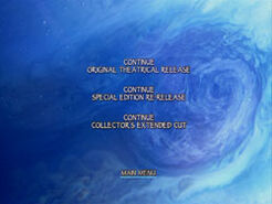 James Cameron's Avatar: Disc Two Menu