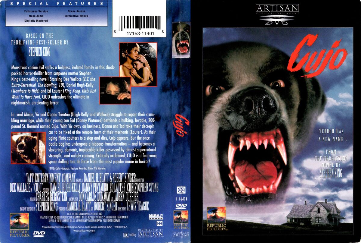 Cujo | DVD Database | Fandom