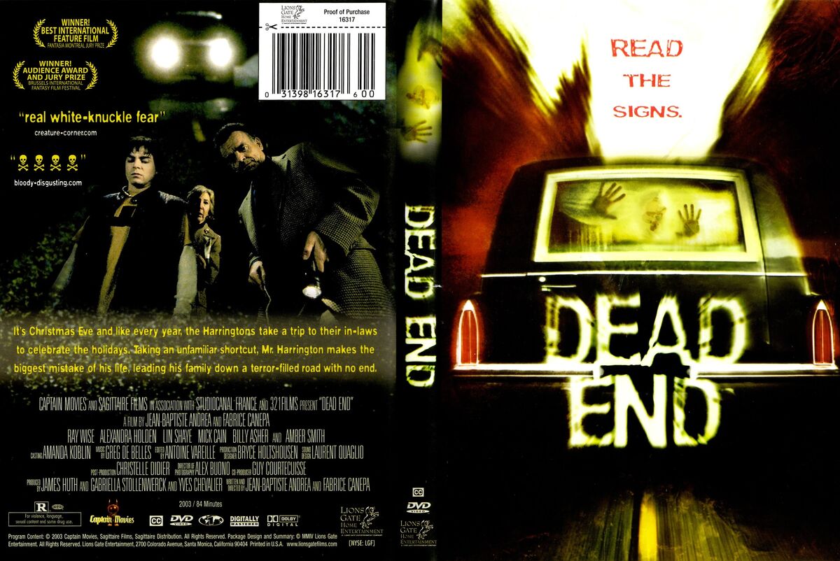 Dead End (2003) | DVD Database | Fandom