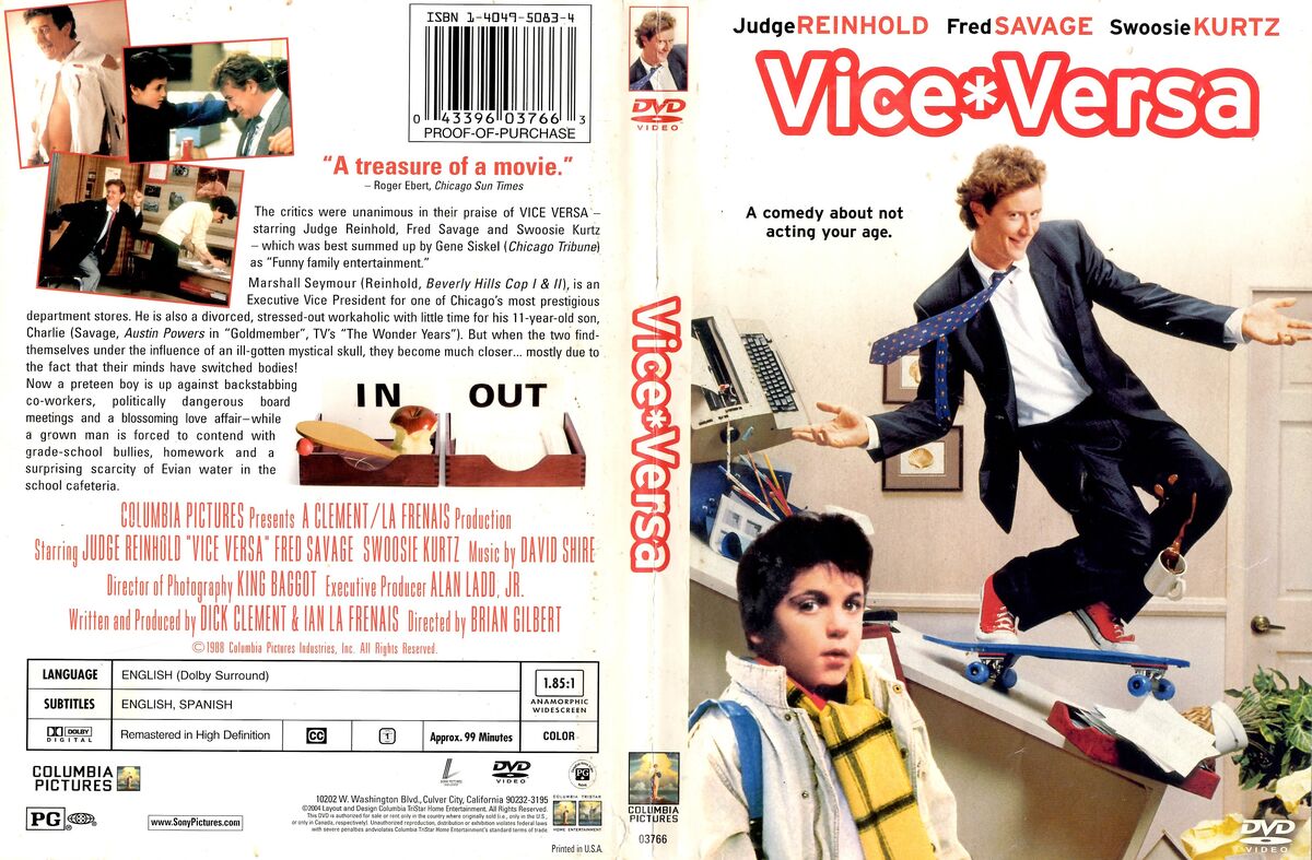 Vice Versa | DVD Database | Fandom