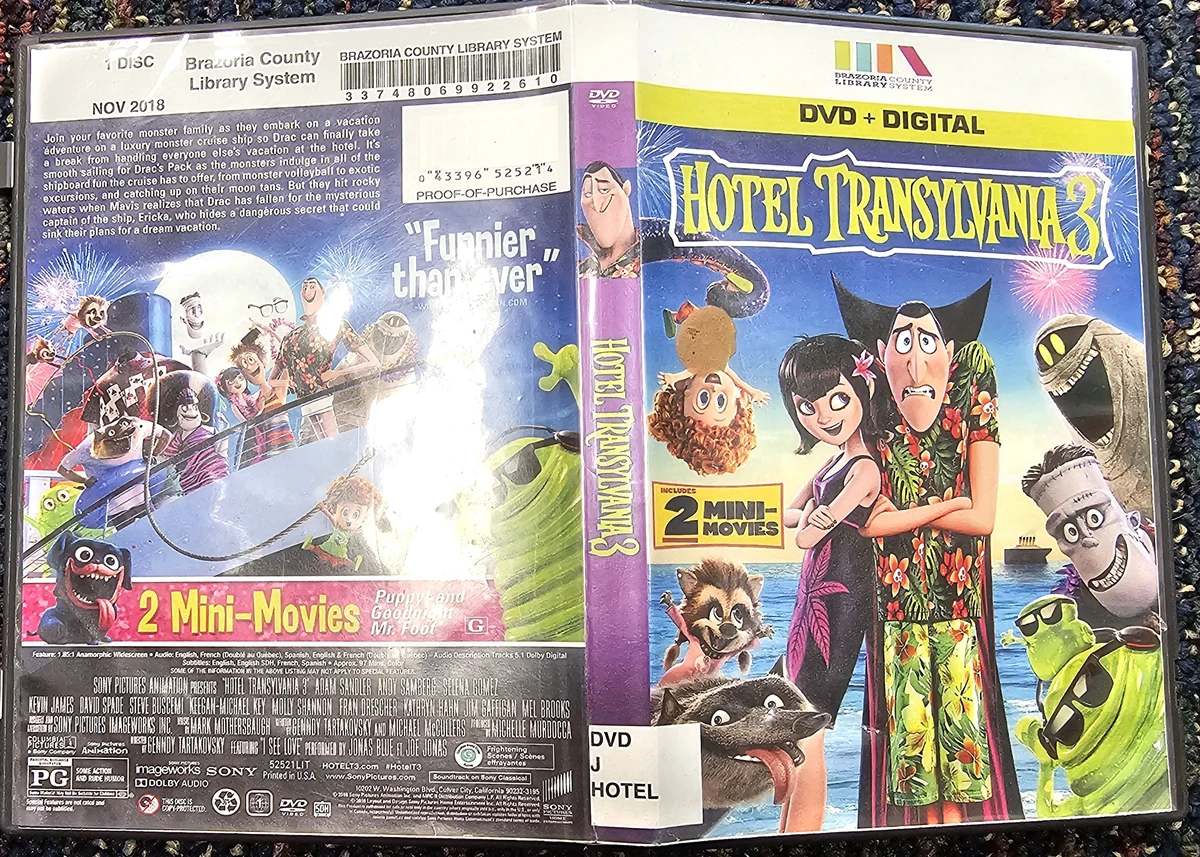 Hotel Transylvania 3: Summer Vacation | DVD Database | Fandom
