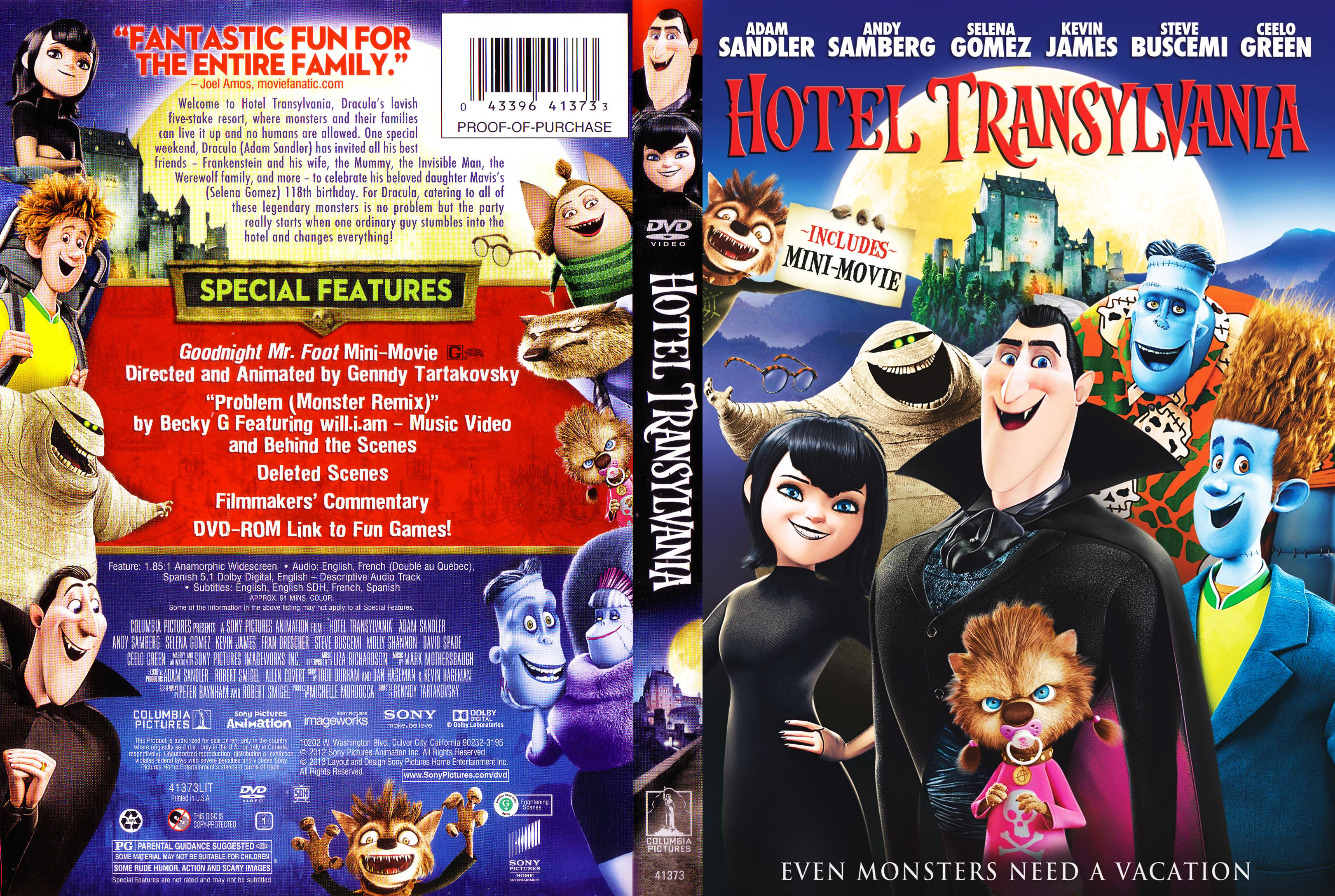 Hotel Transylvania | DVD Database | Fandom