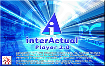 InterActual Player 2.0 splash screen