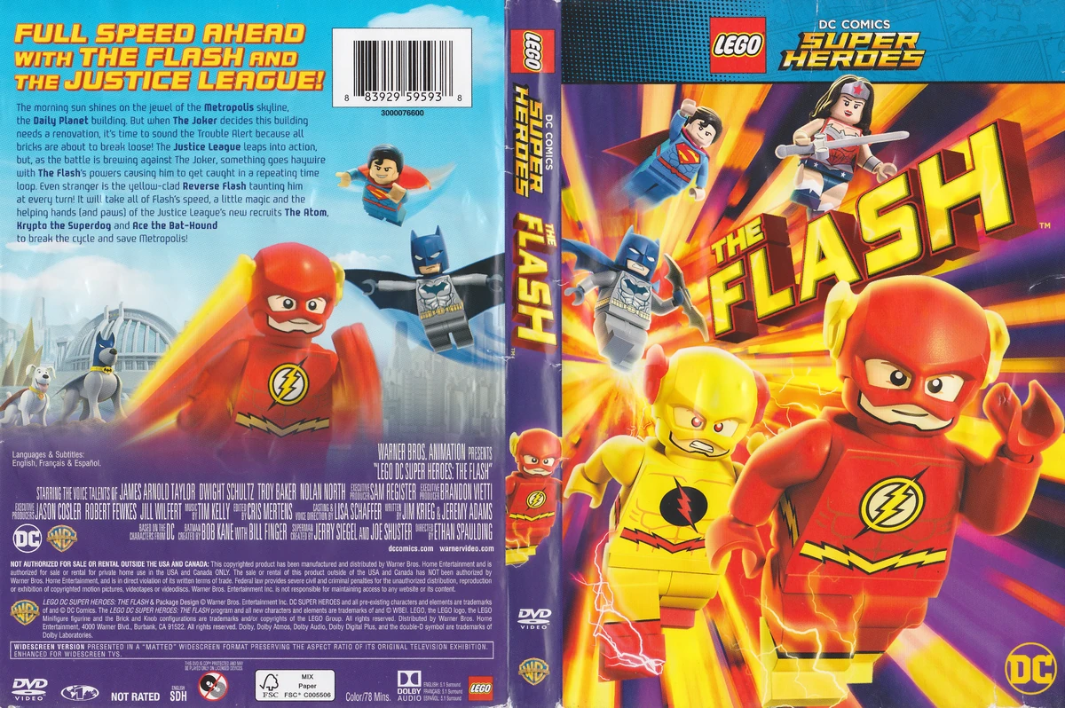 LEGO DC Super Heroes: The Flash | DVD Database | Fandom