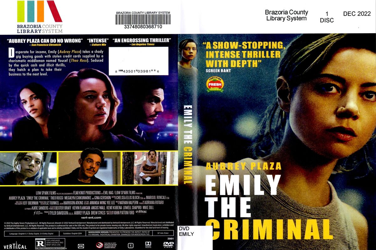 その他 Emily Episode 51 [DVD] Emily the Criminal | DVD Database | Fandom