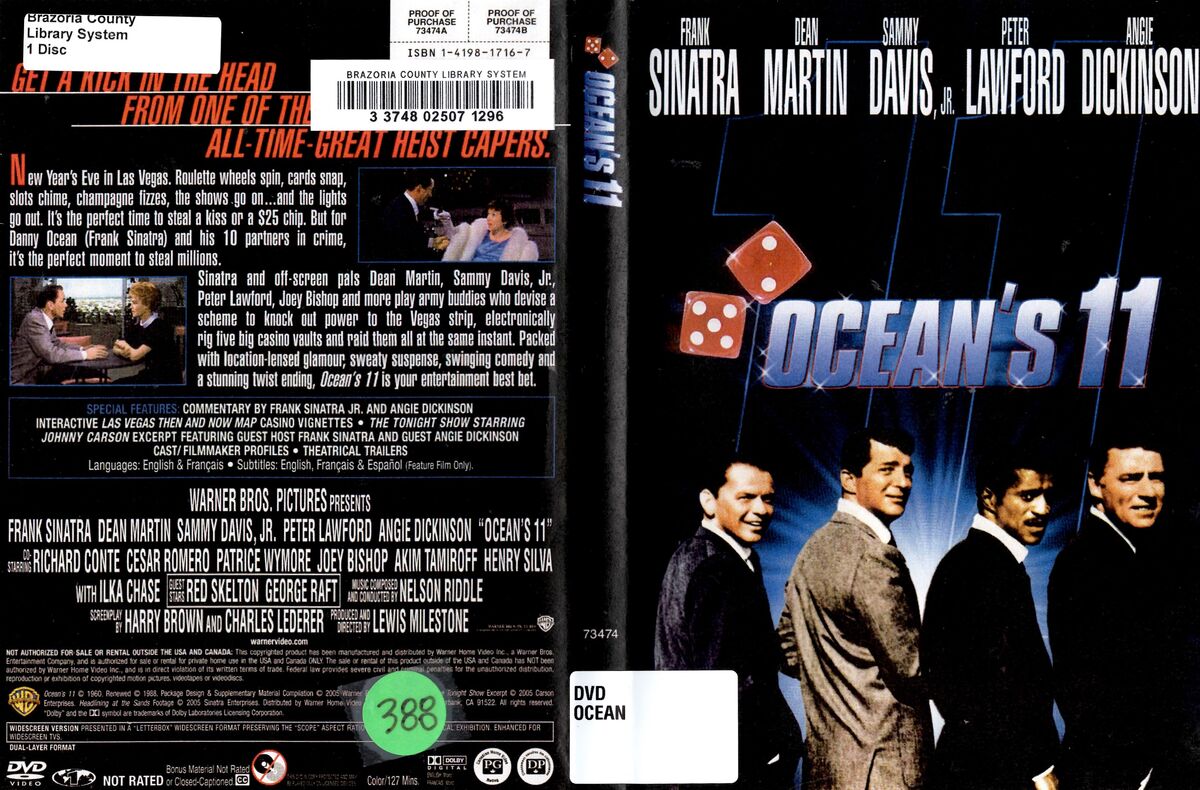 Ocean's 11 | DVD Database | Fandom