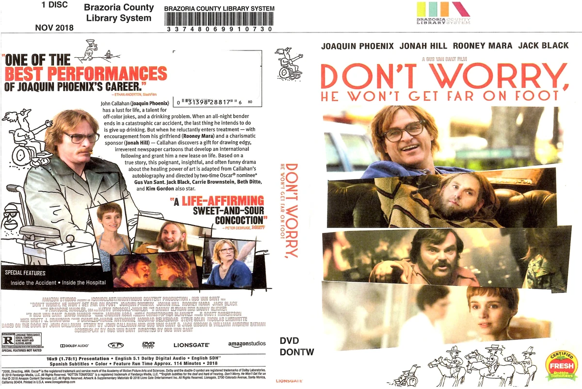Don't Worry, He Won't Get Far on Foot | DVD Database | Fandom