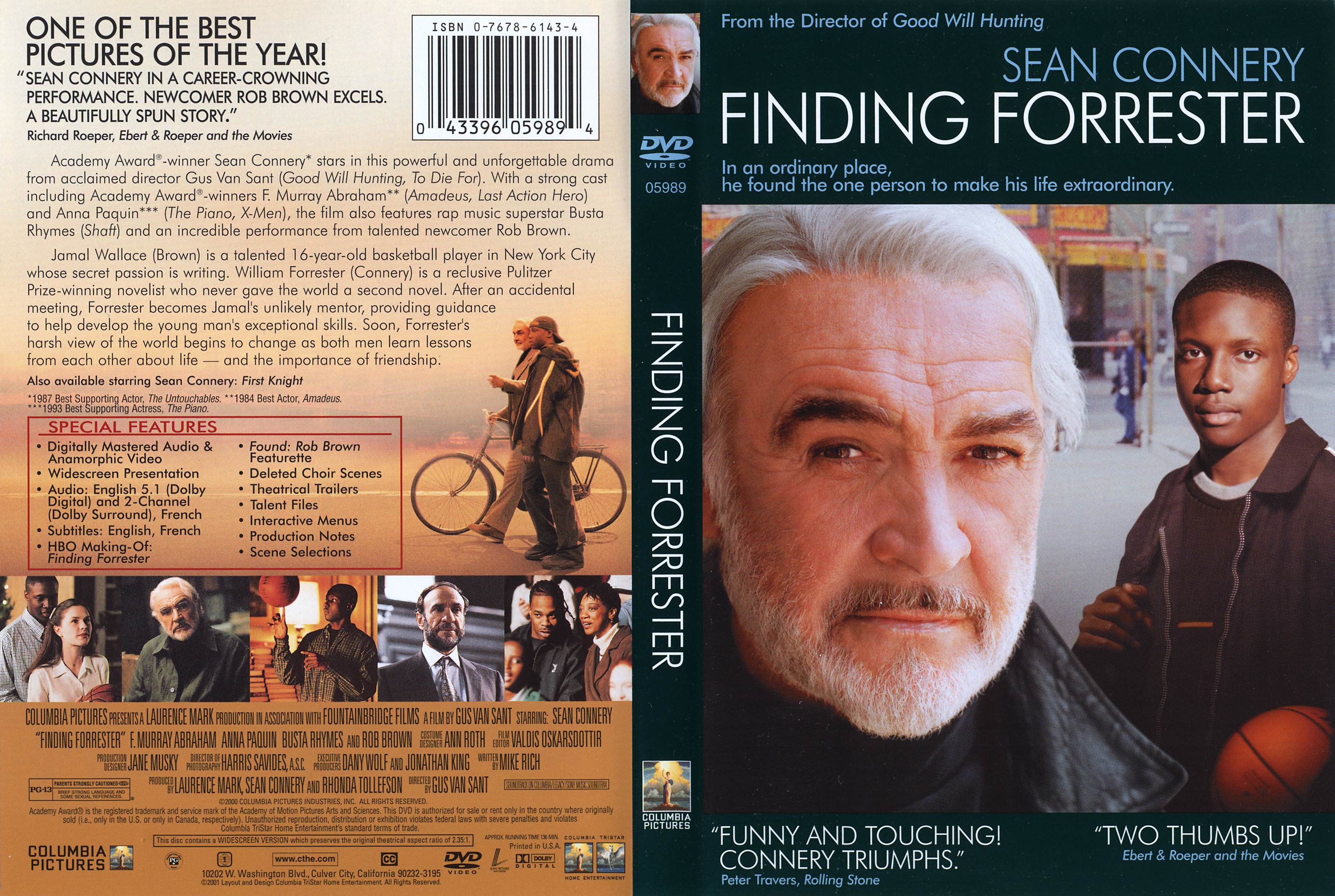 Finding Forrester | DVD Database | Fandom