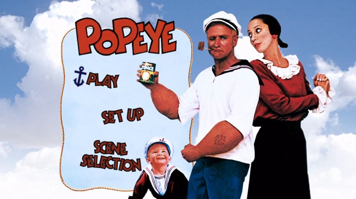 Popeye (1980) | DVD Database | Fandom