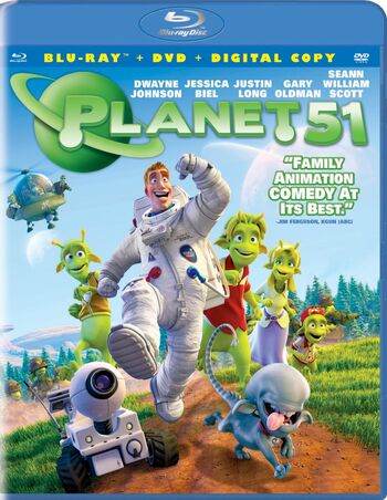 Planet 51 Blu-ray cover