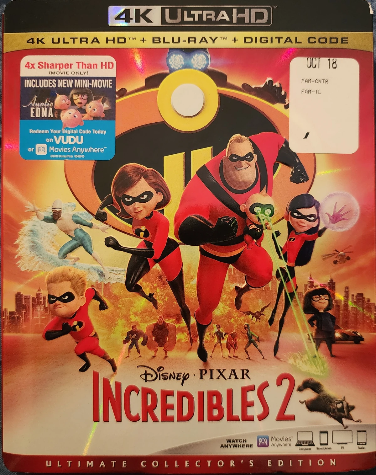 Incredibles 2 Dvd Database Fandom