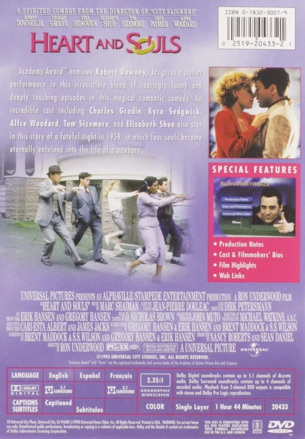 Heart and Souls | DVD Database | Fandom