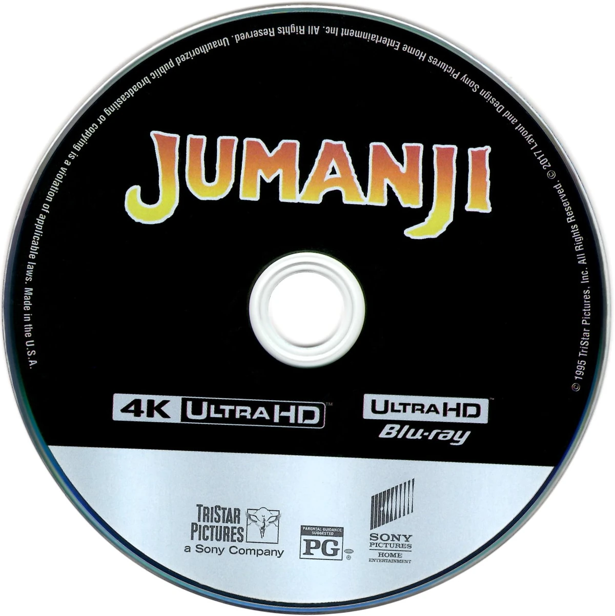 Jumanji (UHD) | DVD Database | Fandom