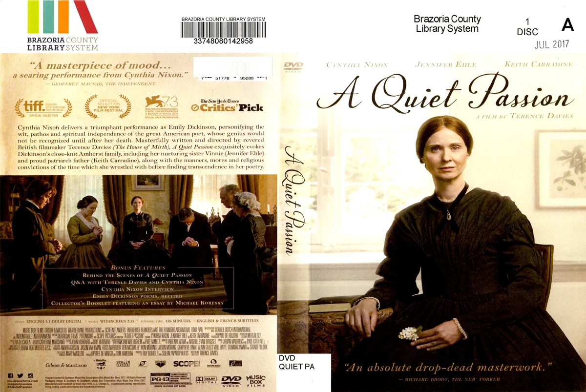 A Quiet Passion | DVD Database | Fandom