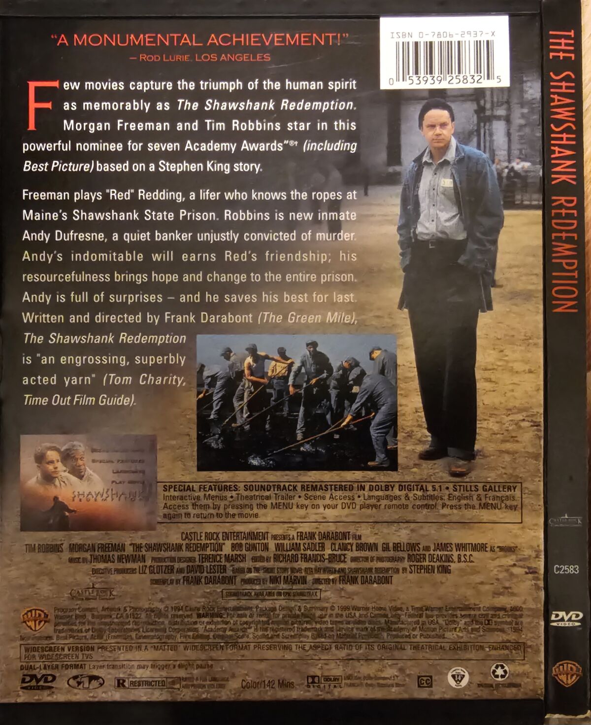 redemption dvd cover