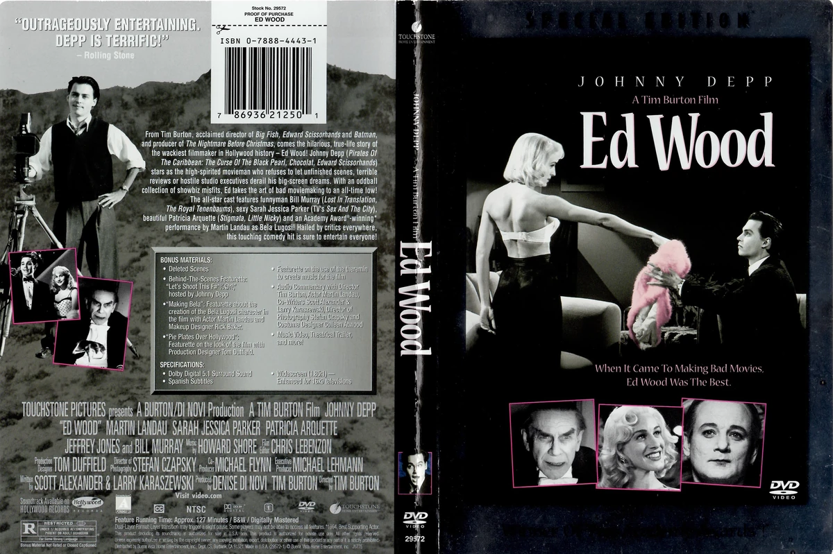 Ed Wood: Special Edition | DVD Database | Fandom