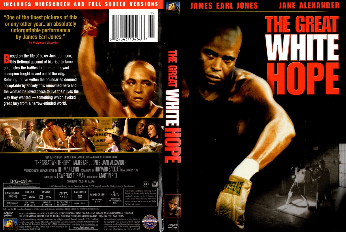 The Great White Hope | DVD Database | Fandom