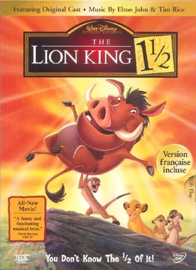 The Lion King 1 1/2 | DVD Database | Fandom