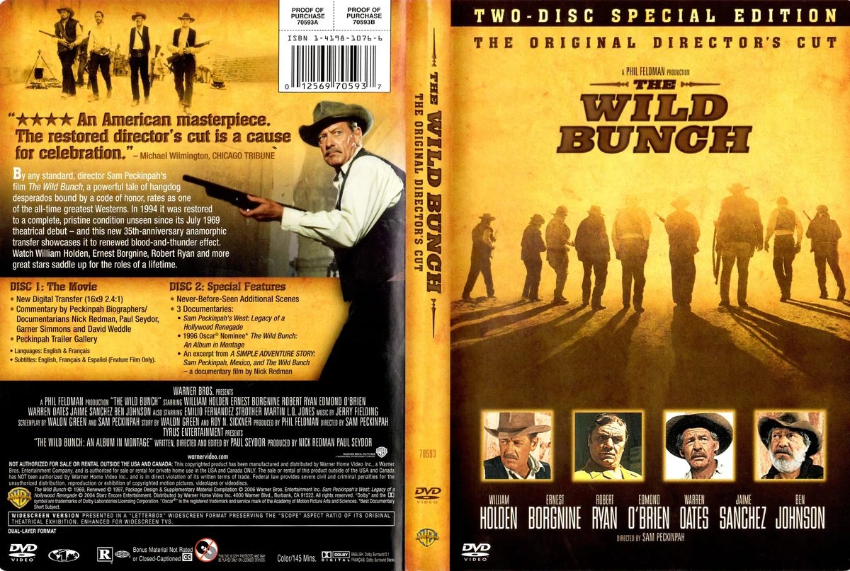 The Wild Bunch: Two-Disc Special Edition | DVD Database | Fandom