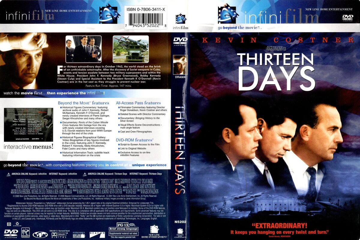 Thirteen Days, DVD Database