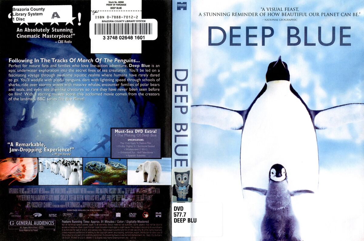 Deep Blue | DVD Database | Fandom