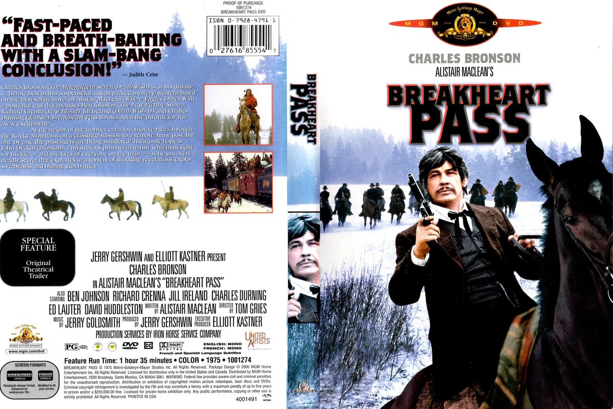 Breakheart Pass | DVD Database | Fandom