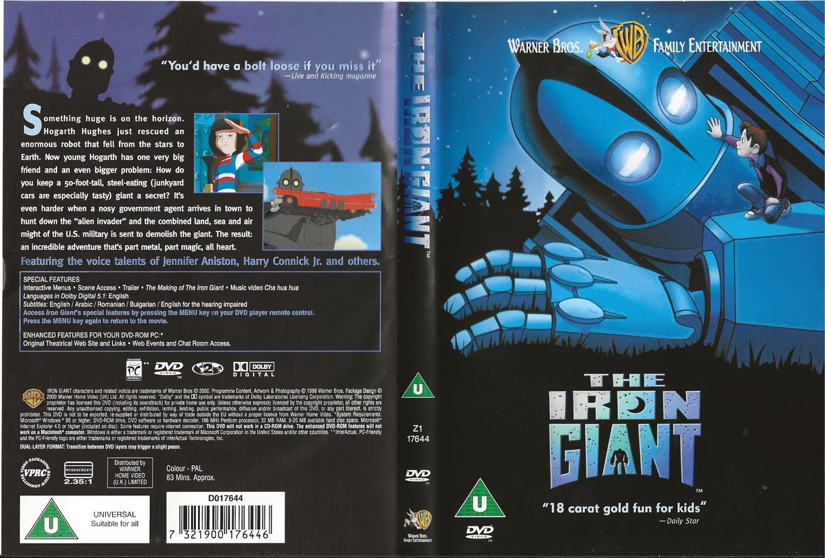 The Iron Giant | DVD Database | Fandom