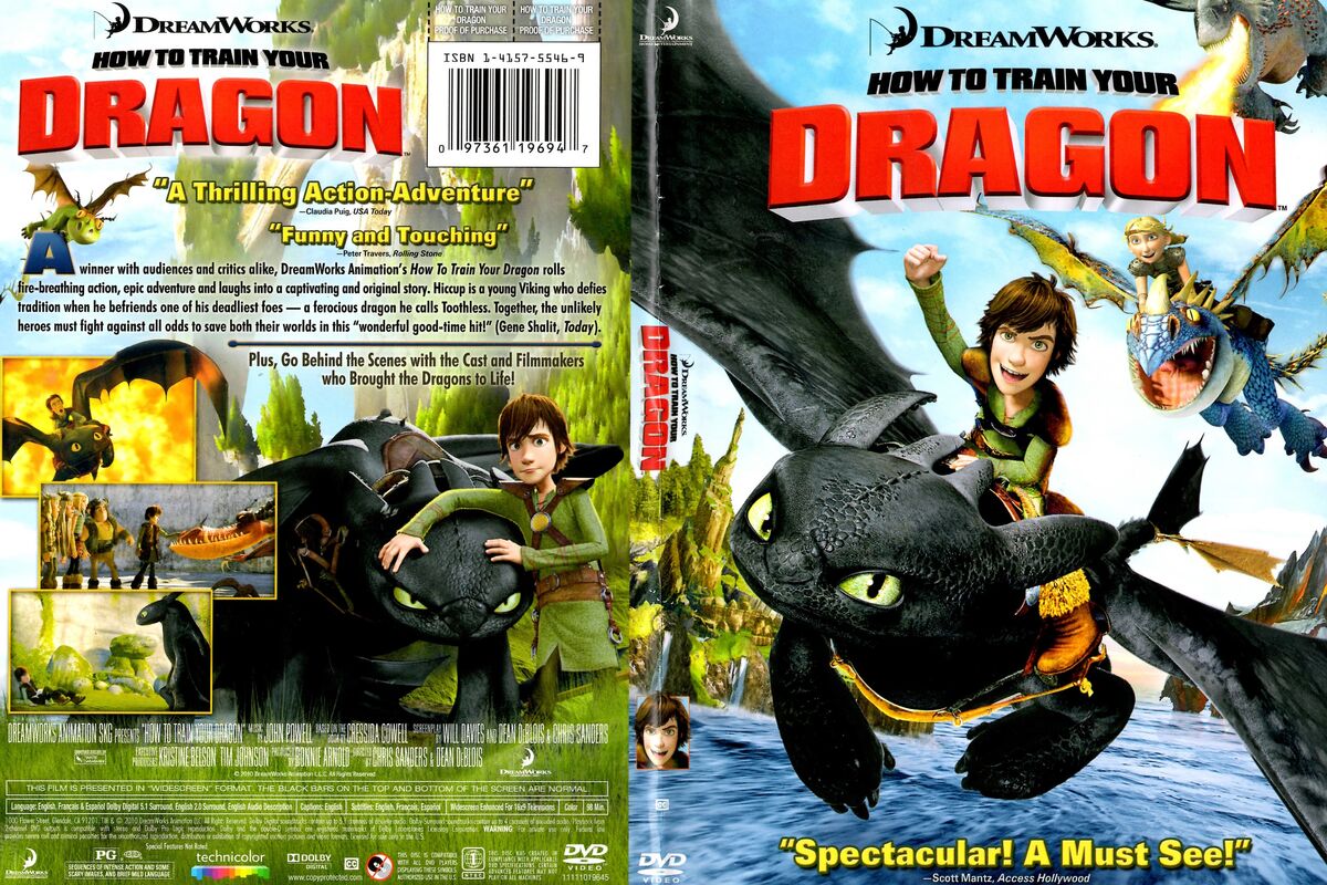 How to Train Your Dragon DVD Database Fandom