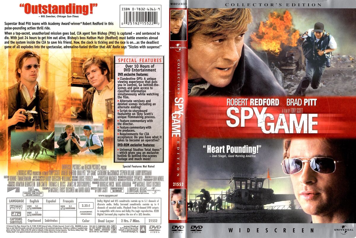 Spy Game DVD Database Fandom