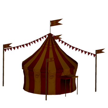 Circus Tent Render