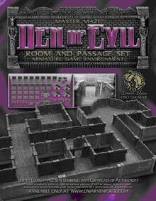 MM-023 Box Den of Evil Room and Passage Set