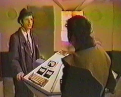 A view of the console.