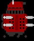 Spider Dalek Pixelated