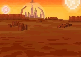 Gallifrey Pixelated 2