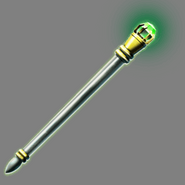 "Green Crystal Rod"? (Unused?) (Druaga)