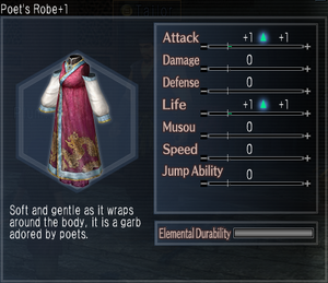 Poet's Robe +1