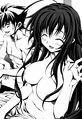 Rias saying good moring to issei's mom while in the nude