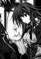 Rias holding Asia's Scared Gear after killing Raynare