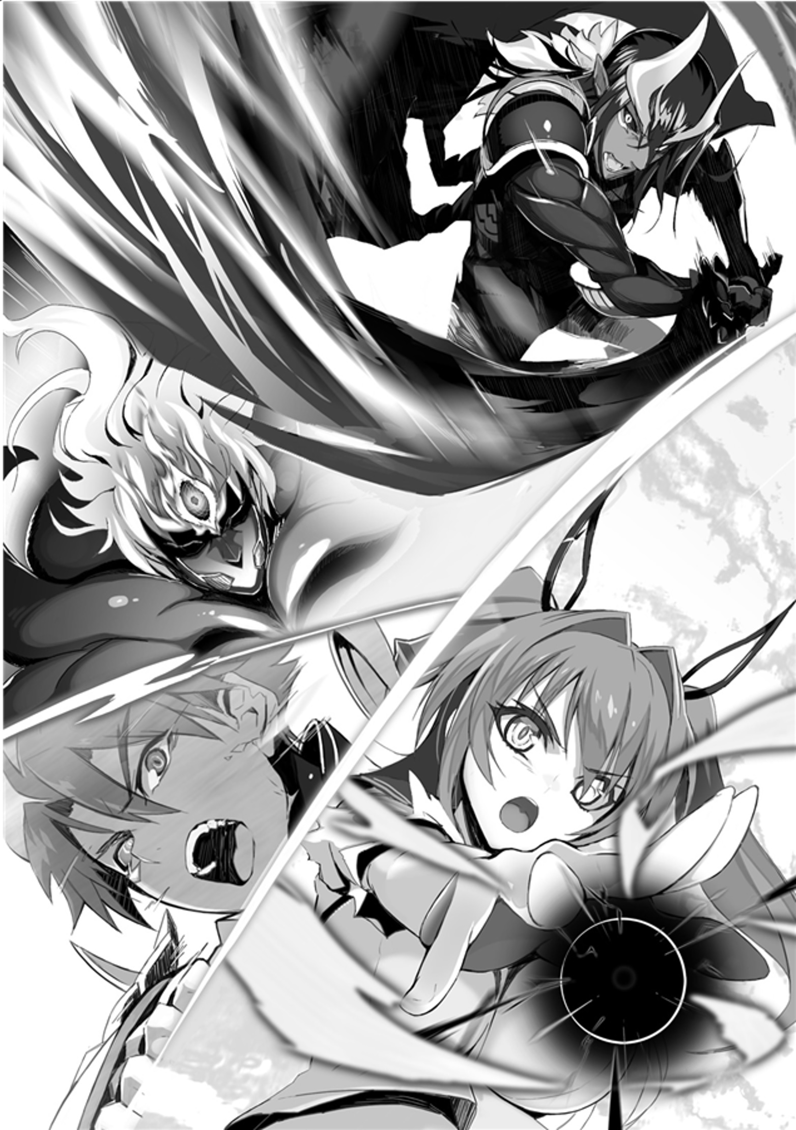 Highschool DxD art-style. A comparison between LN and Manga. :  r/HighschoolDxD