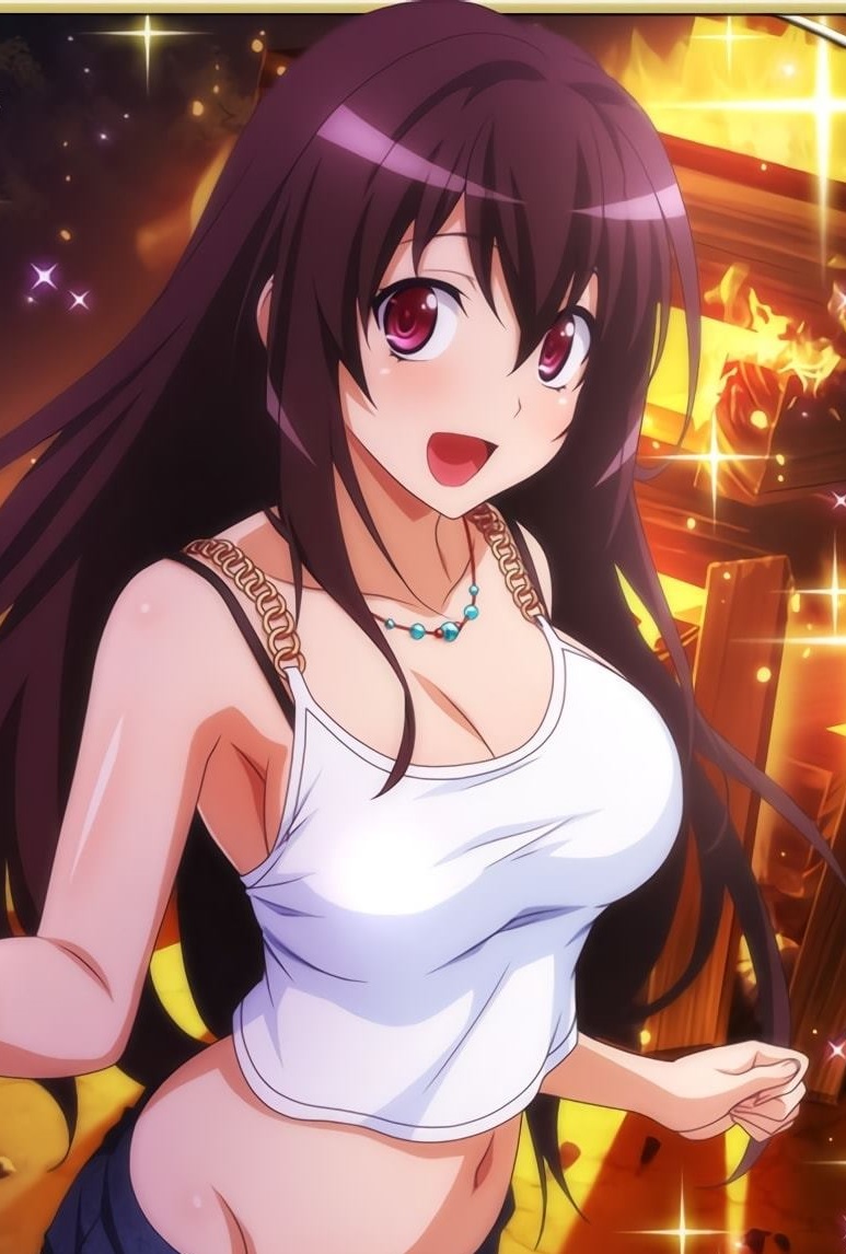 Raynare, High School DXD anime character in a